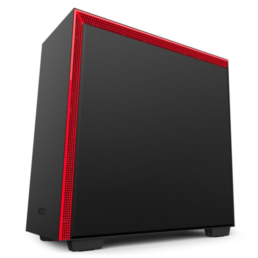 NZXT H700i Mid Tower Gaming Case - Red 