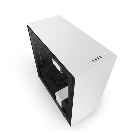 NZXT H700i Mid Tower Gaming Case - White 