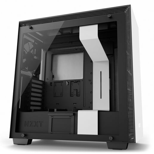 NZXT H700i Mid Tower Gaming Case - White 
