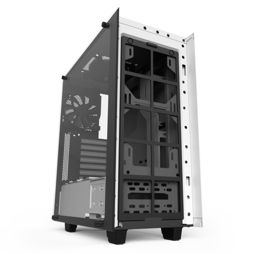 NZXT S340 Elite Mid Tower Gaming Case - White 