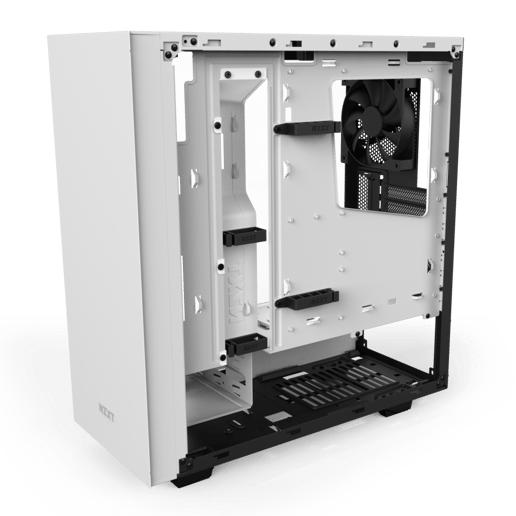 NZXT S340 Elite Mid Tower Gaming Case - White 