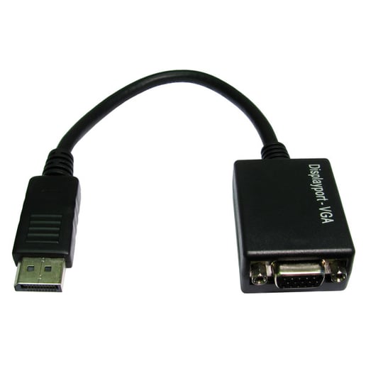 Display Port to VGA Cable