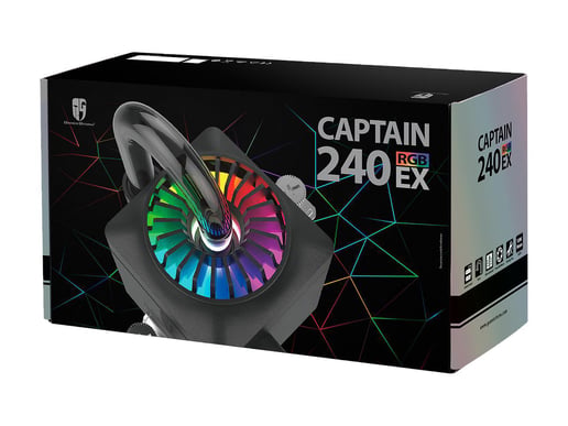 Deepcool GamerStorm Captain 240 EX RGB All-in-One Liquid CPU Cooler