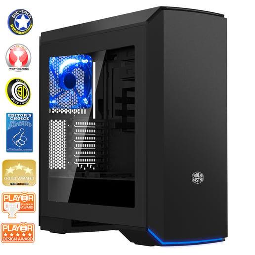 Cooler Master MasterCase Pro 6 Mid Tower Gaming Case - Black 