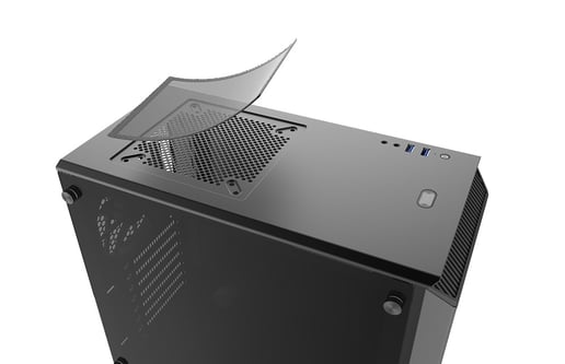 Phanteks Eclipse P300 Mid Tower Gaming Case - Black 