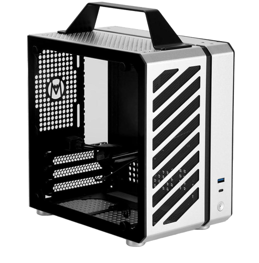 Mechanic Master C24  ITX Gaming Case - Silver 