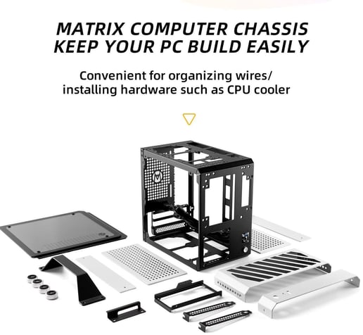 Mechanic Master C24  ITX Gaming Case - Silver 