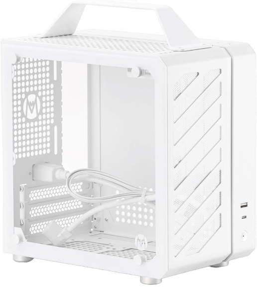 Mechanic Master   ITX Gaming Case - White 