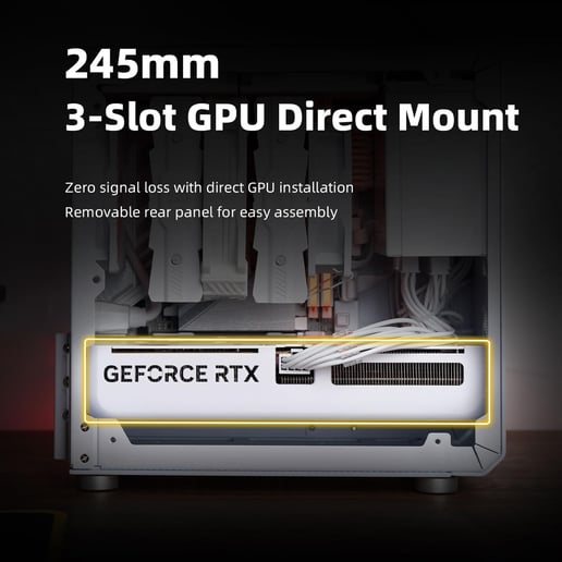Mechanic Master   ITX Gaming Case - White 