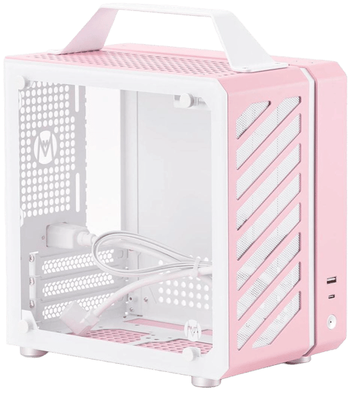 Mechanic Master   ITX Gaming Case - Pink 