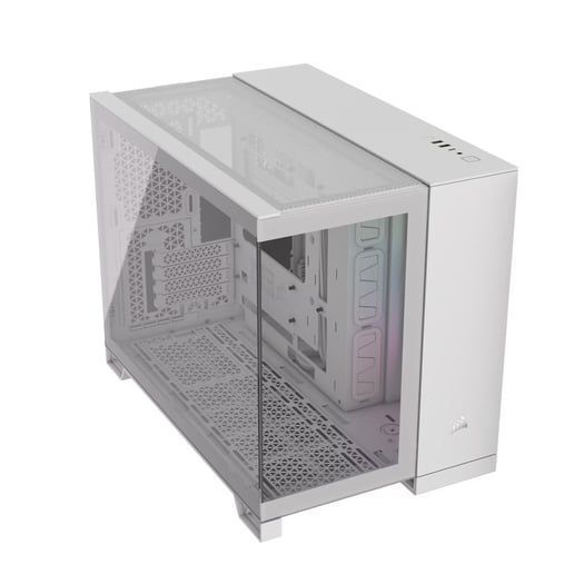 Corsair iCUE LINK 2500X RGB Mid Tower Gaming Case - White 