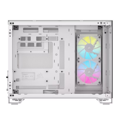 Corsair iCUE LINK 2500X RGB Mid Tower Gaming Case - White 