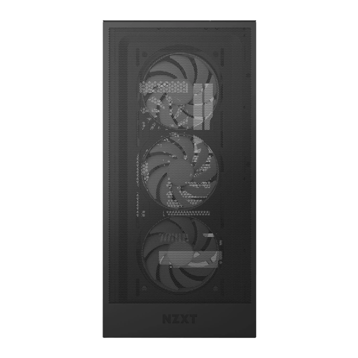 NZXT H5 Flow RGB Mid Tower Gaming Case - Black 