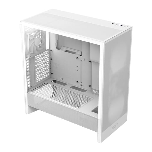 NZXT H5 Flow Mid Tower Case - White 