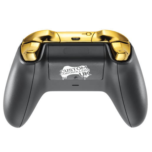 Custom Controllers UK Xbox One S Controller - Red Shadow Edition, Gold Highlights