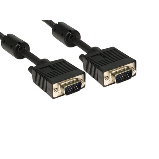 Cables Direct 2m SVGA Cable in Black