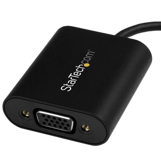StarTech.com USB-C to VGA Adaptor - with Presentation Mode Switch - 1920x1200