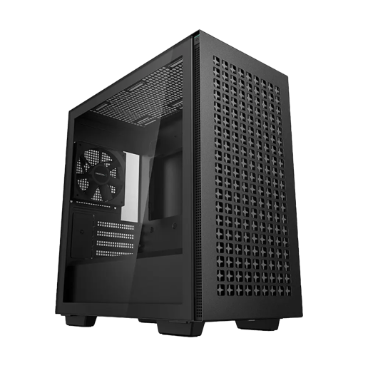DeepCool CH370 Mid Tower Case - Black 