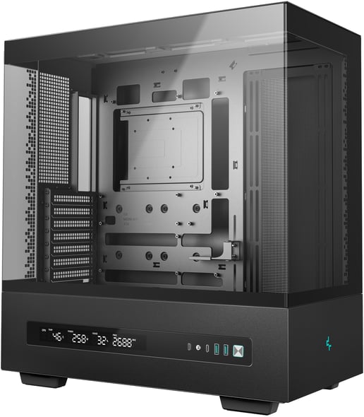 DeepCool CH690 DIGITAL Mid Tower Gaming Case - Black 