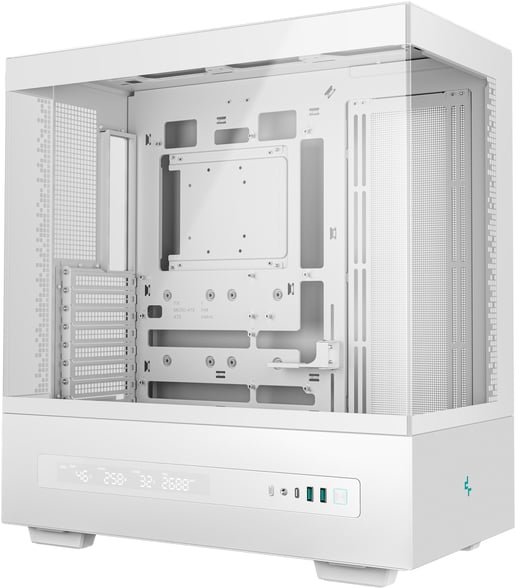 DeepCool CH690 DIGITAL WH Mid Tower Gaming Case - White 