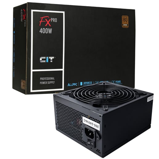 400W CiT FX Pro 80 Plus Bronze PSU