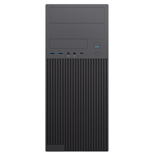 CiT Academy Mid Tower Case - Black 