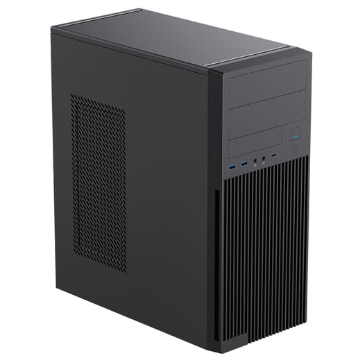 CiT Academy Mid Tower Case - Black 
