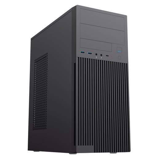 CiT Academy Mid Tower Case - Black 