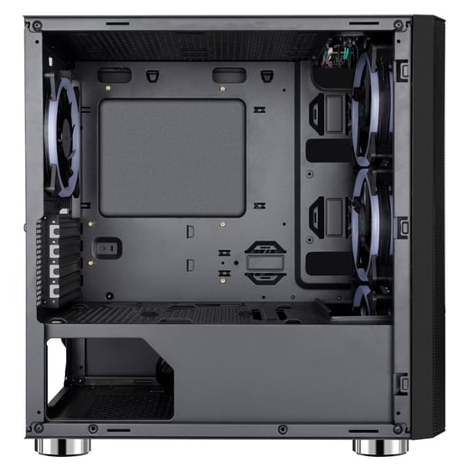 CiT Air Mid Tower Gaming Case - Black USB 3.0