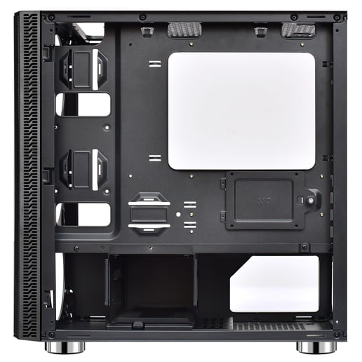 CiT Air Mid Tower Gaming Case - Black USB 3.0