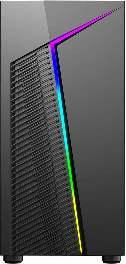 CiT Alpha Mid Tower Gaming Case - Black 
