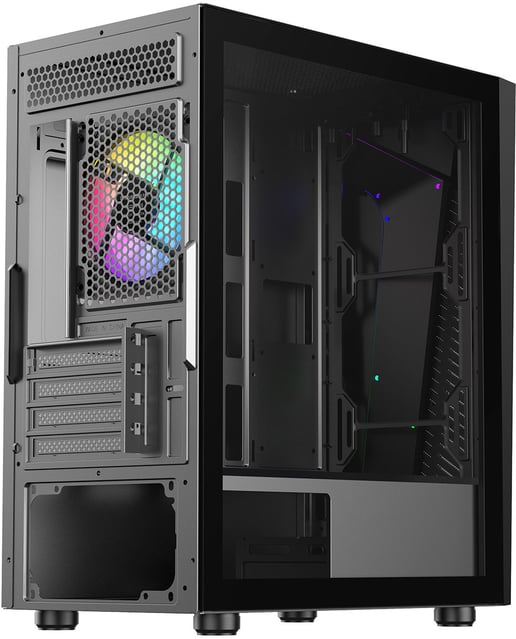 CiT Alpha Mid Tower Gaming Case - Black 
