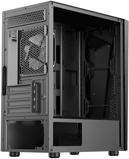 CiT Alpha Mid Tower Gaming Case - Black 