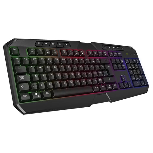 CiT Avenger Rainbow Keyboard and Mouse Kit
