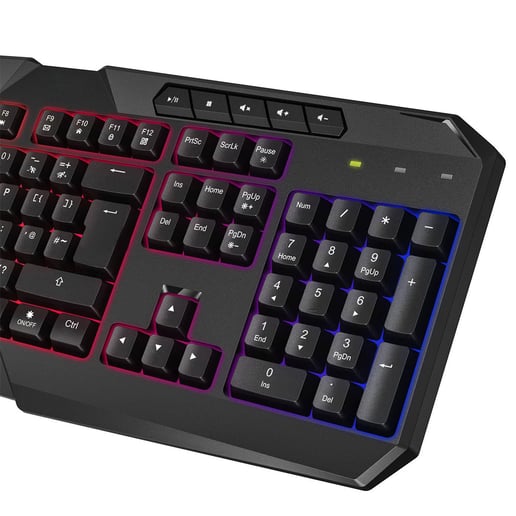 CiT Avenger Rainbow Keyboard and Mouse Kit