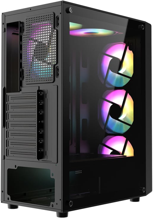 CiT Blade Mid Tower Gaming Case - Black 