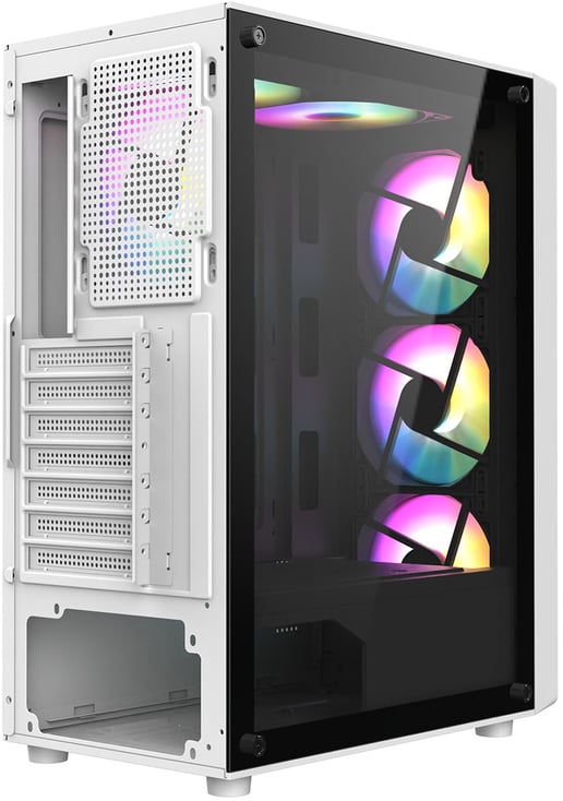 CiT Blade Mid Tower Gaming Case - White 