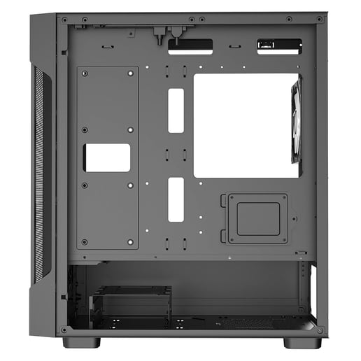 CiT Bolt Mesh Mid Tower Gaming Case - Black 