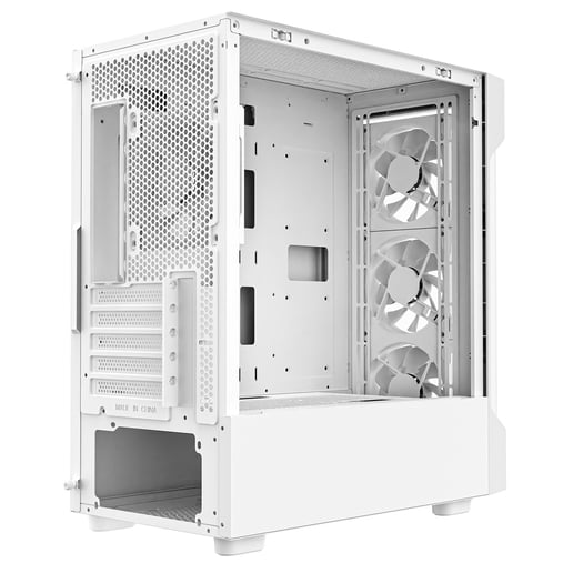 CiT Bolt Mid Tower Gaming Case - White 