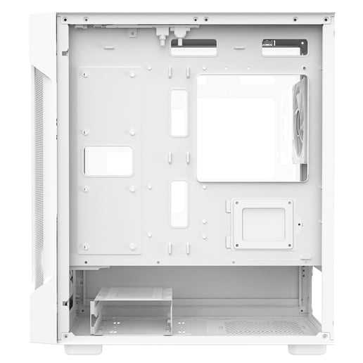 CiT Bolt Mesh Mid Tower Gaming Case - White 