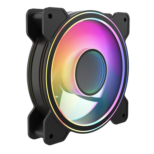 CiT Celsius 120mm ARGB PWM Chassis Fan in Black
