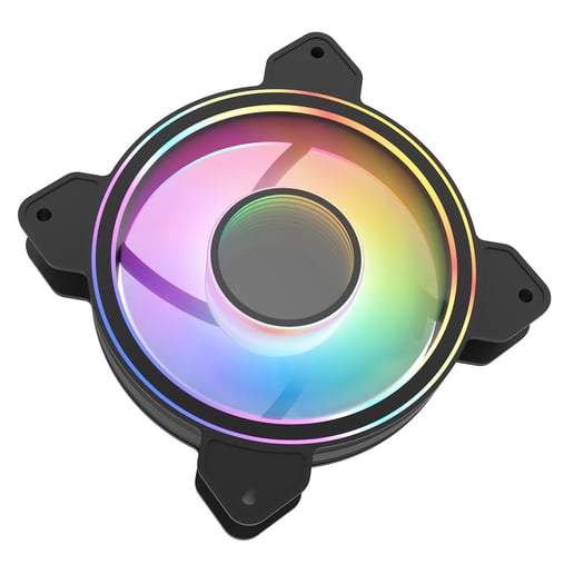 CiT Celsius 120mm ARGB PWM Chassis Fan in Black