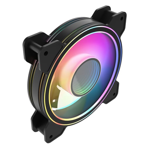 CiT Celsius 120mm ARGB PWM Chassis Fan in Black