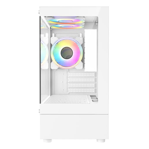 CiT Celsius Mid Tower Gaming Case - White 