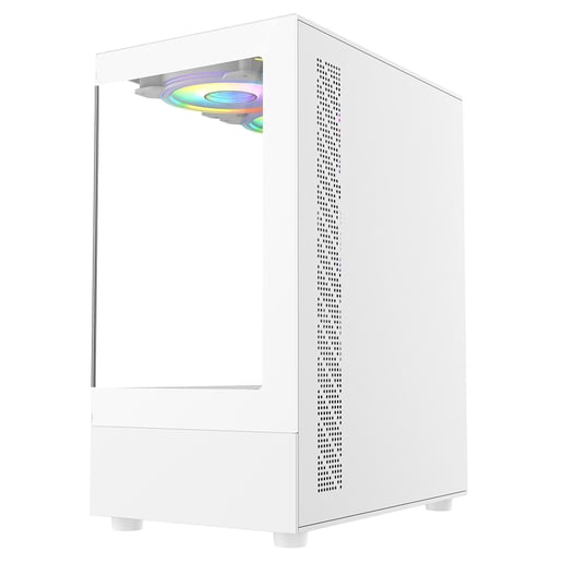 CiT Celsius Mid Tower Gaming Case - White 