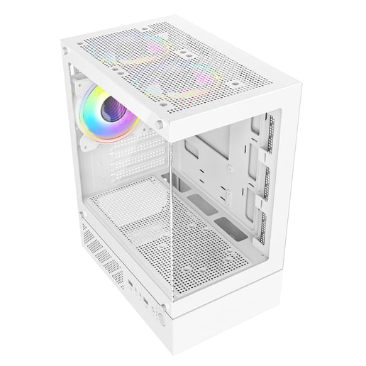 CiT Celsius Mid Tower Gaming Case - White 