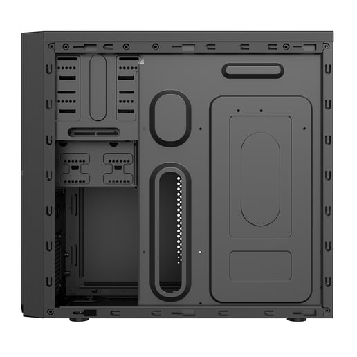 CiT Classic Micro Mid Tower Case - Black 