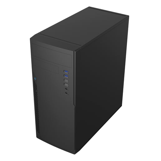 CiT Classic Midi Mid Tower Case - Black 