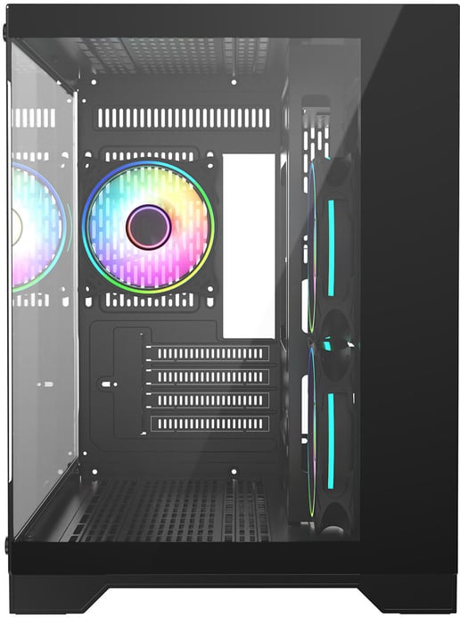 CiT Concept Mid Tower Gaming Case - Black 