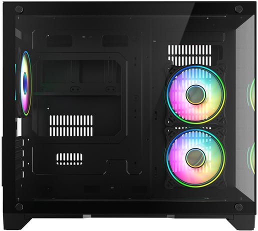 CiT Concept Mid Tower Gaming Case - Black 